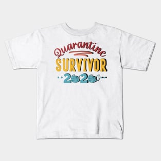 Quarantine survivor 2020 t-shirt Kids T-Shirt